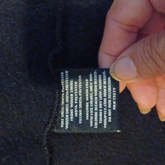 Fila Sport Full Zip Puffer Fleece Jacket Medium - Picture 7 of 7